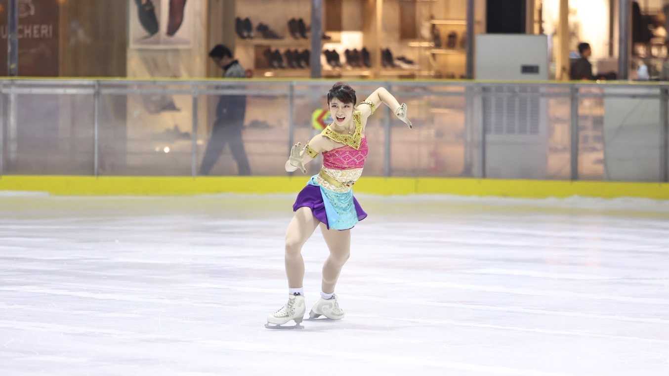Chilly Ann Sintana Wongso, atlet Ice Skating dari Jabar