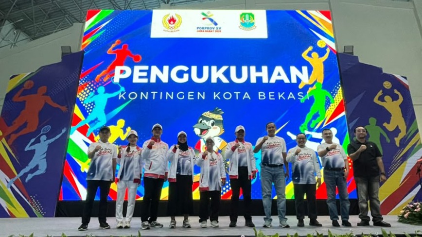 Pengukuhan atlet Kota Bekasi