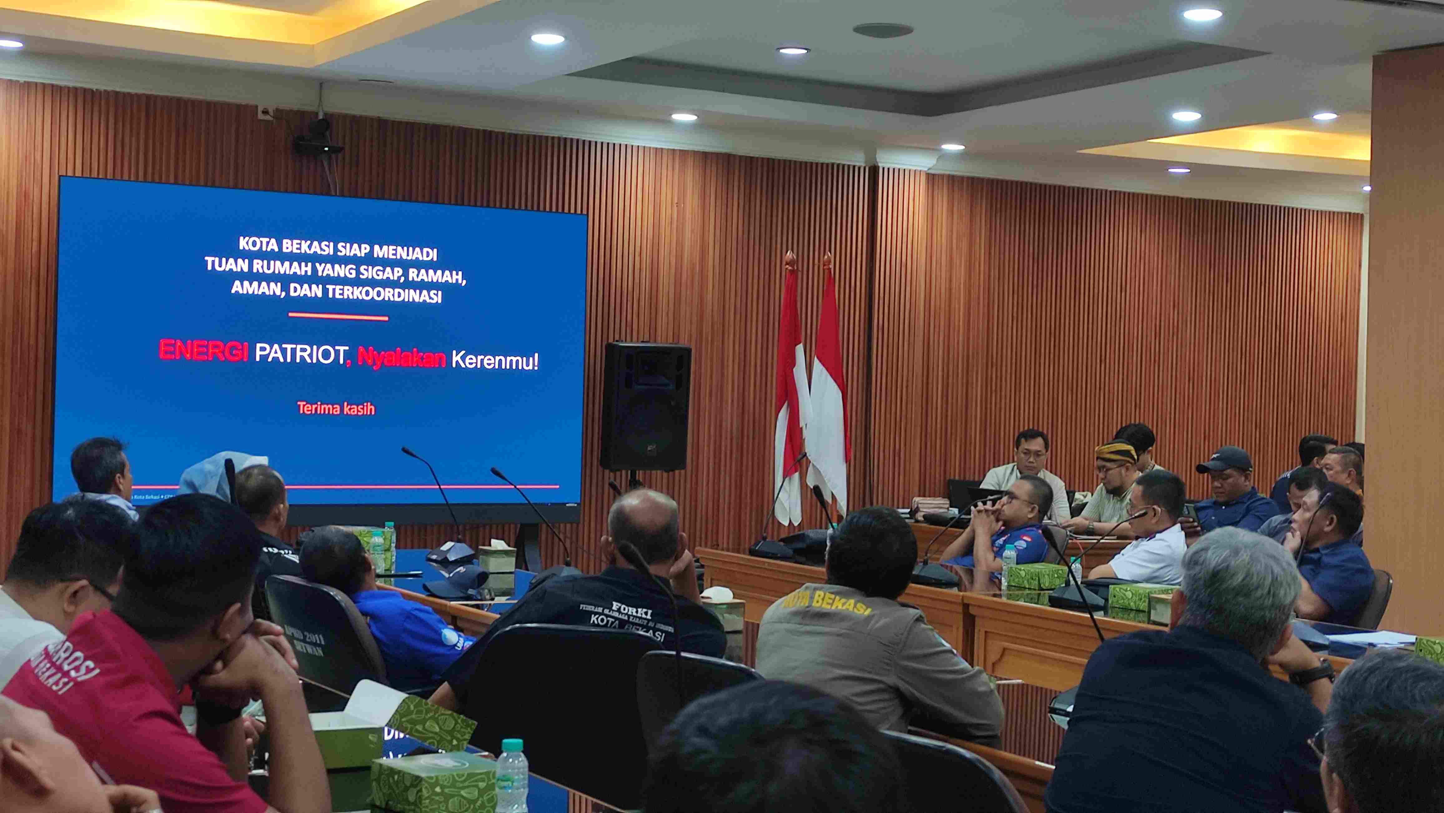 Ilustrasi rapat PB Porprov dengan DPRD